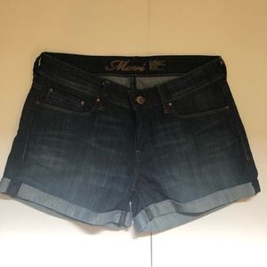 Mavi Cuffed Jean Shorts